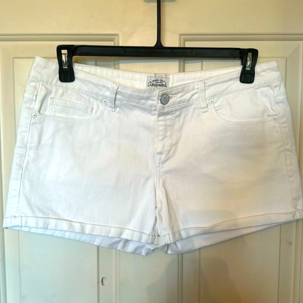 Aéropostale white women’s jean shorts size 13/14